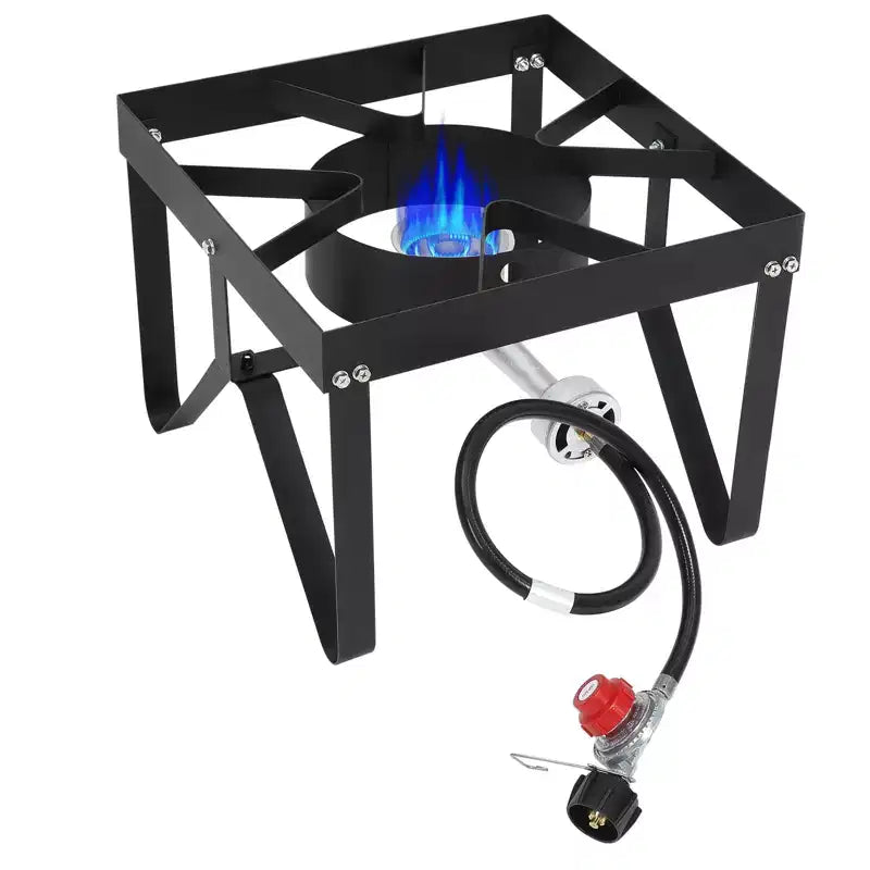 Fornello a gas propano da 80.000 BTU con tubo flessibile da 1,2 m e regolatore