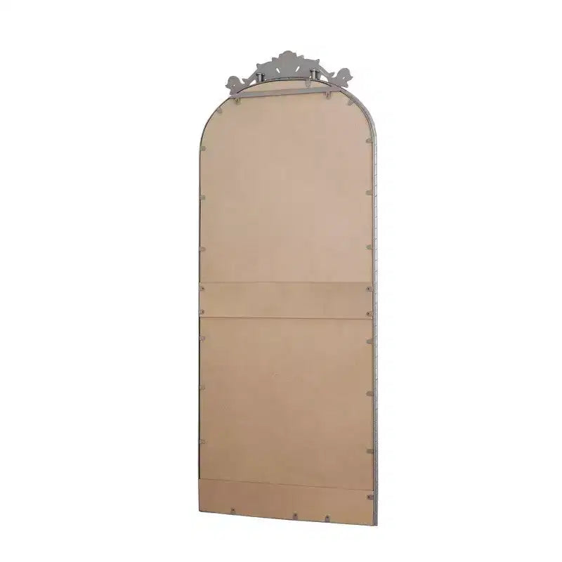 Specchio a parete a figura intera 58x24 con pannello posteriore in MDF