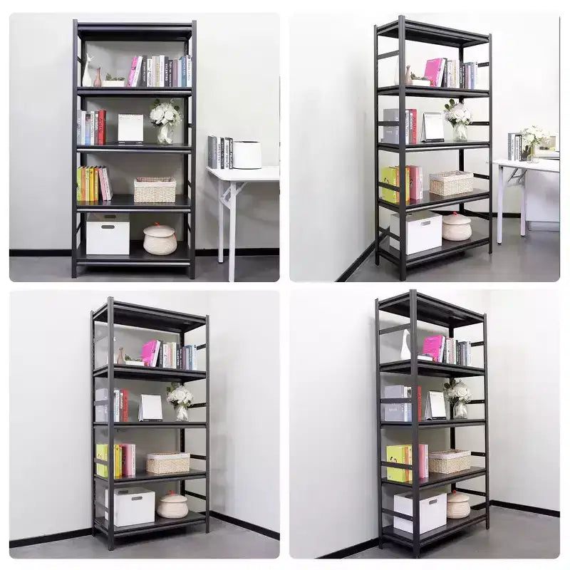 Scaffale in metallo a 5 ripiani regolabili, 198 cm H