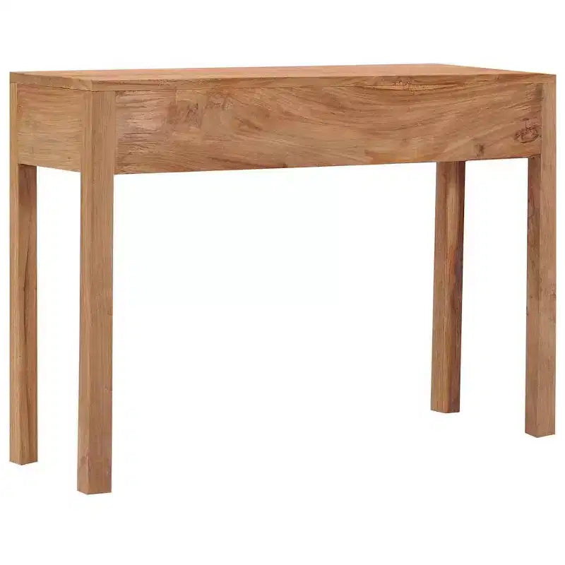 Consolle in legno massello di teak con 3 cassetti