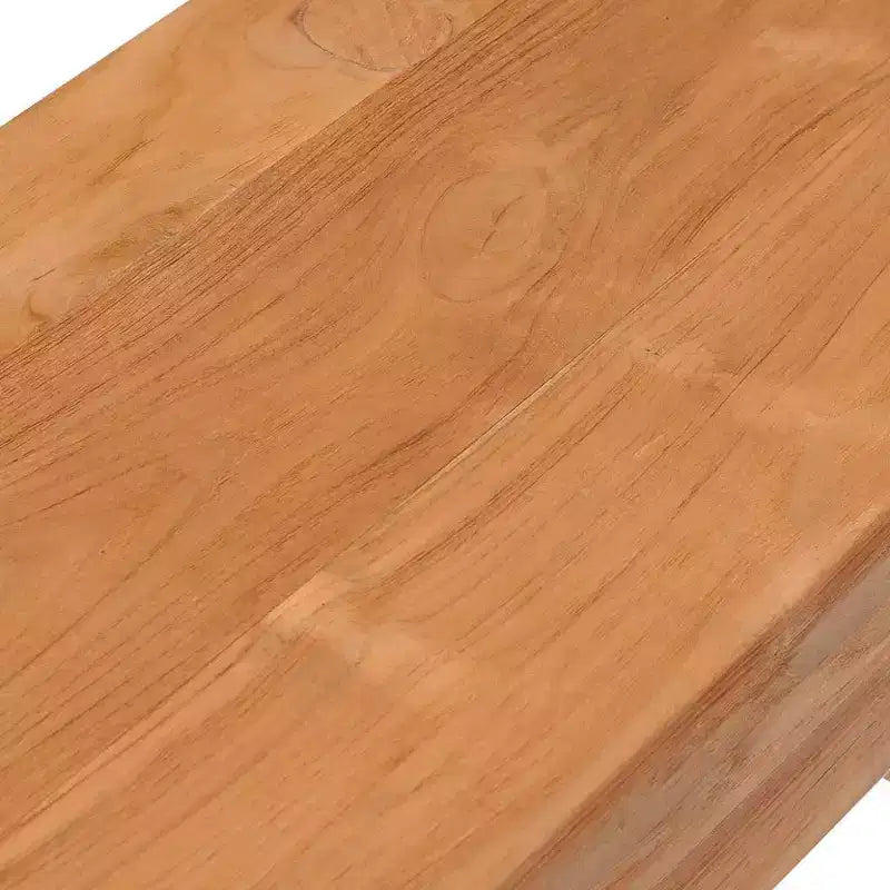 Consolle in legno massello di teak con 3 cassetti