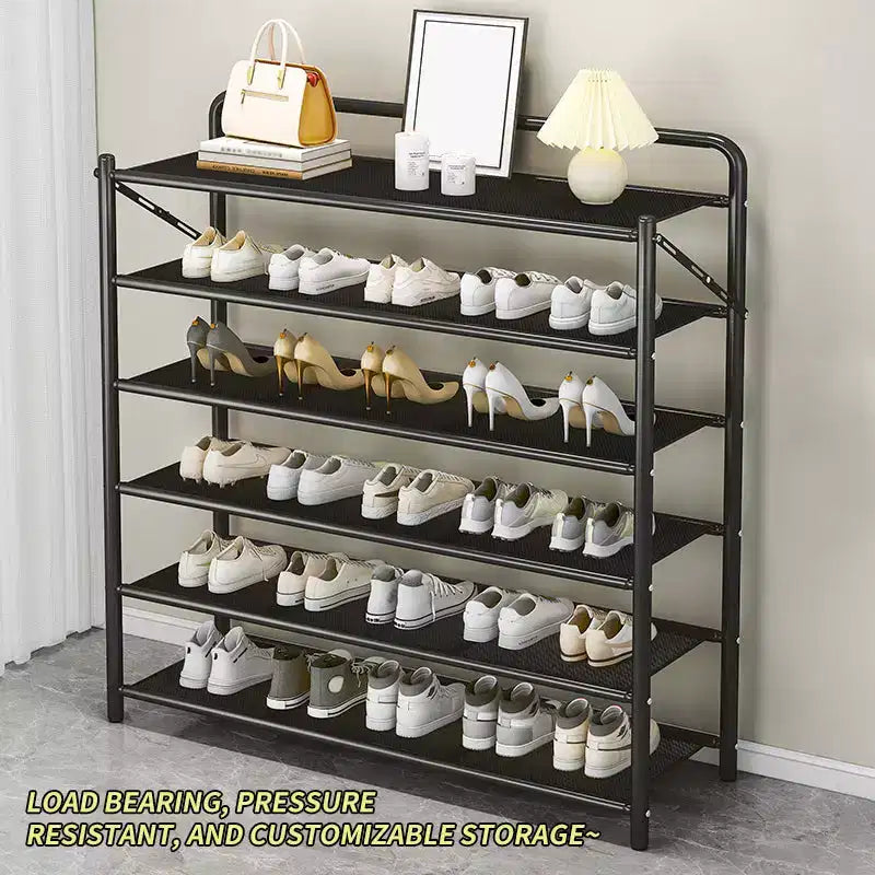 Scarpiera Salvaspazio Sottile - Porta Scarpe con Struttura in Metallo per Ingresso