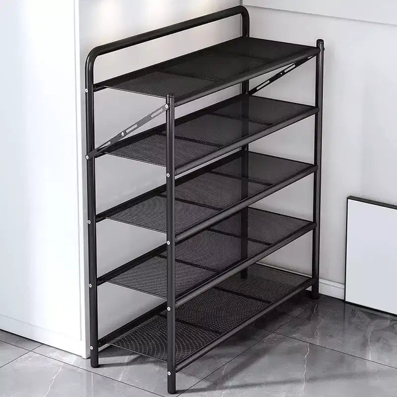 Scarpiera Salvaspazio Sottile - Porta Scarpe con Struttura in Metallo per Ingresso